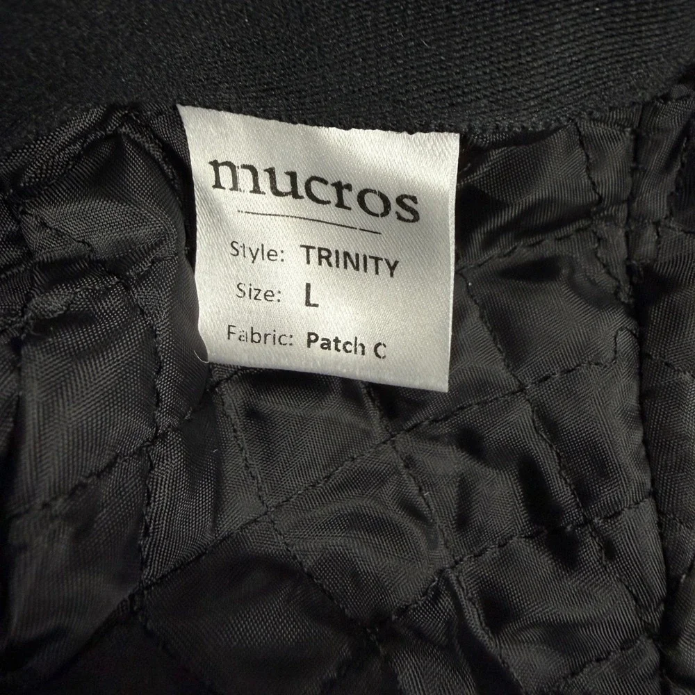 Mucros Weavers Trinity Patchwork Flat Cap Mens Large Wool Tweed Hat Ireland Blue